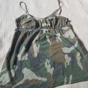 INC Camo blouse